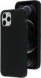 Mobiparts Silicone Cover - iPhone 12/12 Pro - Soft-touch - Zwart