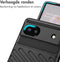 iMoshion Hoesje Geschikt voor Google Pixel 6a Hoesje Siliconen - iMoshion Thunder Backcover - Zwart
