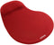 Savio MP-01BL - Muismat - Polssteun - Rood