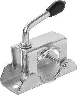 ProPlus Klem voor neuswielen of steunpoten - staal - zilver - 48 mm diameter