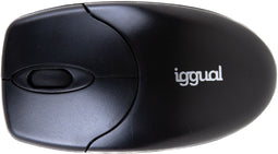 Iggual WOM-BASIC2 - Draadloze Muis - 1000 DPI - Zwart