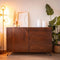 Liviza Dressoir Arcos - Teak - Rechthoek Bruin - 89 cm , 46 cm , 133 cm