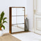 vidaXL - Schoenenkast - met - spiegel - 2-laags - 63x17x67 - cm - zwart
