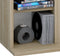 VCM Houten CD DVD-standaard Plankkast Opbergstandaard Milano Houten CD DVD-standaard Plankkast Opbergstandaard Milano