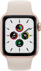 Apple Watch SE (40mm) - Smartwatch - Valdetectie en Slaap-app - Goud Roze