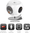 Ewent EW3939 - Power Block stekkerdoos - 3 stopcontacten en 3 USB-poorten - 1,5m kabel