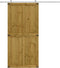 vidaXL - Schuifdeur - CORONA - 90x210 - cm - massief - grenenhout