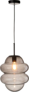 J-Line hanglamp Honinglepel - glas - grijs