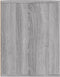 vidaXL - Schoenenrek - 75x35x45 - cm - bewerkt - hout - grijs - sonoma - eikenkleur