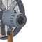 Swan Nordic 12 Inch Tafelventilator – Verticaal Kantelbaar – 3 Snelheden – Grijs