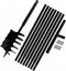 vidaXL - Grondboor - 100 - mm - met - 9 - m - verlengstuk - Staal
