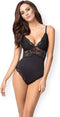 Obsessive 810-TED-1 Teddy - Erotische Lingerieset - Maat XXL - Zwart