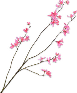Silk-ka Zijden Bloem-Kunstbloem Bloesem Tak Roze 114 cm