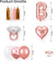 Happy Goods Bride to Be Versiering - Vrijgezellenfeest Vrouw - Ballonnen & Accessoires - Rose Goud (32 stuks)