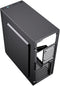 Gembird Fornax M100B - Midi Tower PC ATX - Gehard glas zijpaneel - Zwart