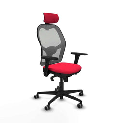 Jorquera Piqueras y Crespo 3D036G2 - Bureaustoel met hoofdsteun - Verstelbare hoogte - Rood