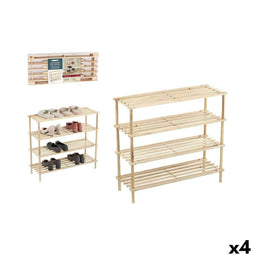 Schoenenbank Confortime 74 x 26,5 x 64 cm (4 Stuks)