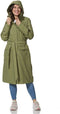 Happy Rainy Days Rome - Lange Regenjas Dames - Waterdicht Ademend - Kobalt Blauw