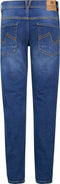 Petrol Industries - Jongens Russel Regular Tapered Fit Jeans Blackfoot - Blauw - Maat 140