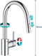 GROHE Concetto - keukenkraan - uittrekbare handdouche - draaibaar - chroom