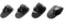 Newtral 3 Medium - Ergonomische Muis - Draadloos USB - Linkshandig - Zwart