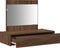 vidaXL - Wandkaptafel - Bruin - Eik - 83x40x70 - cm