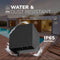 HOFTRONIC Kansas - Wandlamp Dimbaar - IP65 Waterdicht - 3000K Warm Wit - 7 Watt - Zwart (2 stuks)