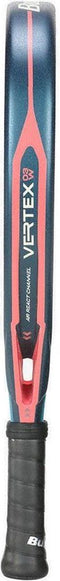 Bullpadel 'Delfi Brea' Vertex 03 Pro Woman (Diamant) - 2023 padelracket zwart/rood/blauw