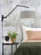 GOOD&MOJO Wandlamp Andes - Bamboe Zwart/Lichtgrijs - 95x47x55cm - Binnen Scandinavisch,Bohemian