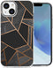 imoshion Hoesje Geschikt voor iPhone 14 Hoesje Siliconen - imoshion Design hoesje - Zwart / Black Graphic