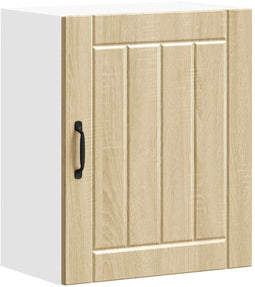 vidaXL - Keukenwandkast - Lucca - bewerkt - hout - sonoma - eikenkleurig
