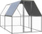 vidaXL - Kippenhok - 2x4x2 - m - gegalvaniseerd - staal