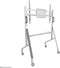 Neomounts FL50-525WH1 - Vloerstandaard - Mobiel voor schermen tot 86