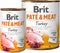 Brit Blik Paté & Meat 400 g - Hondenvoer - Kalkoen