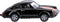 Wiking 016103 H0 Auto Porsche 911 SC, zwart