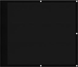 vidaXL - Balkonscherm - 90x700 - cm - 100% - oxford - polyester - zwart