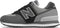 New Balance 574 - Dames Sneakers - Suède met mesh - Grijs - Zwart (2021) - Maat 38