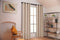 Larson - Luxe effen blackout gordijn - met ringen - 1.5m x 2.5m - Beige