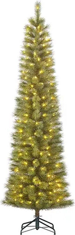 Black Box Kunstkerstboom Sotka Pilar Groen LED - Ø58x185 cm