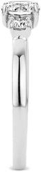 TI SENTO Dames Ring - 925 zilver - Zirconia wit - Maat 17.75 mm / maat 56 - 1796ZI