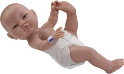 Paola Reina Babypop Blank Meisje Met Luier 45 Cm