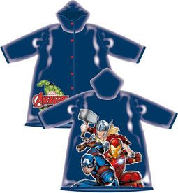Arditex Regenjas Avengers Junior Pvc Donkerblauw Maat 6 Jaar