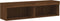 vidaXL - Tv-meubels - met - LED-verlichting - 2 - st - 60x30x30 - cm - bruineikenkleur
