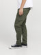 JACK & JONES JPSTPAUL JJFLAKE 542 - Cargo broek - Slim fit - Olijf groen
