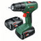 Bosch EasyDrill 18V-40 - Boormachine - 2x 2,0Ah accu met oplader - Ergonomisch ontwerp (2 stuks)
