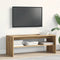 vidaXL - Tv-meubel - 100x40x40 - cm - bewerkt - hout - artisanaal - eikenkleurig