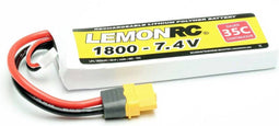 LemonRC LiPo accupack 7.4 V 1800 mAh Aantal cellen: 2 35 C Softcase XT60