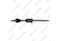 ODM-MULTIPARTS 18-062720 - Aandrijfas - Lengte 979 mm - 29 tanden
