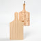 Snijplank Creotime hout 28x14cm