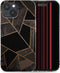 iMoshion Hoesje Geschikt voor iPhone 15 Hoesje Siliconen - iMoshion Design hoesje - Zwart / Black Graphic